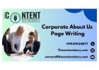 TheContentStory: Expert Corporate About Us Page Writing for Stronger Brand Identity