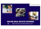 Completely flexible online real estate courses will help you in getting your license