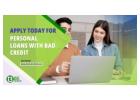 Easy Online Personal Loans for Bad Credit