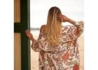Boho Cotton Waffle Robe – Soft, Stylish Everyday Comfort