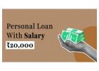 Quick Personal Loan on ₹20,000 Salary – Apply Now