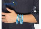 Pulseras de silicona resistentes y personalizadas en