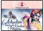 achyutam keshavam lyrics in english