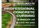 Concrete Landscape Curbing In Greeley, Co