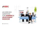 40 Interview Questions for Learning & Development Manager in 2025