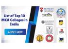 Admission open on MCA Courses