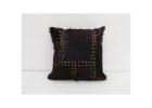 Comfortable And Rustic with Cowhide Cushions