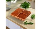 Elegant Safety with High-Quality Leather Coasters