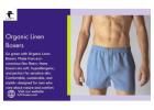 Go Green in Comfort with Organic Linen Boxers from Luft Boxers