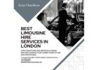 Affordable Luxury with Limo Hire in London