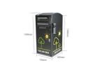 Outdoor Solar Garbage Collector with Compaction