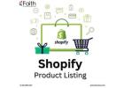 Shopify Product Upload Services done right, not rushed