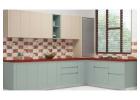 L-Shaped Modular Kitchens - Maximize Space with Wooden Street's Smart Designs