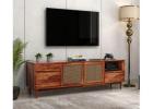 A Media Console That Perfectly Marries Modern Design and Storage