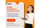 Top Shopify Development Company in India for Customized Websites