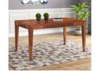 Cambrey 6 Seater Dining Table in Honey Finish