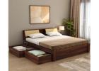 Double Bed Collection at WoodenStreet: Style with Space