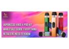 Vaporesso Xros 4 Pod Kit Wholesale Guide