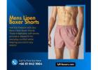 Effortless Comfort with Mens Linen Boxer Shorts