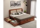 BUY Wooden Street King Size Bed with Premium Craftsmanship