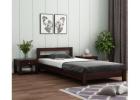 . Shop Low Height Bed by wooden street - Perfect for Minimalist Spaces