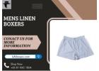 Mens Linen Boxers – Breathable, Soft & Stylish Underwear for Everyday Comfort
