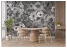 Floral Art Wallpaper Murals for Elegant Nature Inspired Interiors