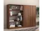 Astra Bookshelf with Storage: Declutter in Style