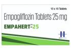 Buy Empahert-25: Empagliflozin 10mg/25mg Tablets Online | Hertz******