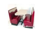 Find our largest selection of retro-styled Custom diner booths for restaurants