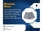 Mens Linen Boxers – Breathable, Lightweight, and Timeless Comfort