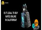 Is It Legal to Buy Vapes Online in California?