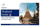 Buy eSIM Thailand for Easy Travel – No Roaming Charges – Get It Fast from eSIM Cards!