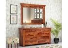 Modern Dressing Table Wooden | Stylish Dressing Table for Bedroom