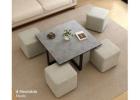 The Terra Live-Edge Wooden Coffee Table