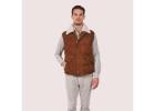 Shearling Vest for Men – Luxurious Warmth & Timeless Style