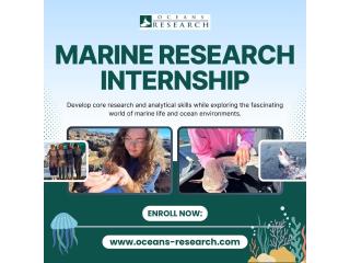 Marine Research Internship Marine Research Internship