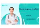 Market to 16.3K+Plastic Surgeons Contacts with our Plastic Surgeons Email List