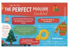 Create a Christmas Wonderland Around Your Pool This Season