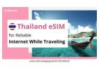 Get the Best eSIM for Thailand – Instant Activation & High-Speed Data!