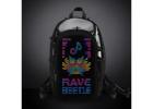 Lighted Backpack for Raves and Events
