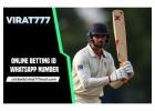 Online Cricket ID WhatsApp Number for Safe Betting Access & 24/7 Assistance