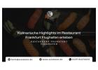 Kulinarische Highlights im Restaurant Frankfurt Flughafen erleben