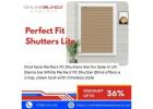 Perfect Fit Shutter Blinds for Sale in the UK