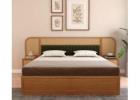 Luxury King Size Bed Design with Storage for Modern Homes