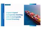 Import-Export Companies Starting with C | Eximpedia Global Directory