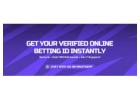 Get Your Best Betting ID Instantly With Trusted Online Betting ID