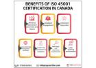 ISO 45001 CERTIFICATION IN CANADA