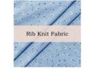 Printed Rib Knit Fabric for Activewear – Stretchy, Comfortable, and Stylish