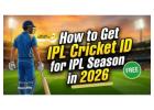 How to Get IPL Cricket ID for IPL Season in 2026